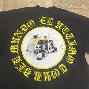 Bad Bunny El Ultimo Tour Del Mundo T Shirt Sz Small